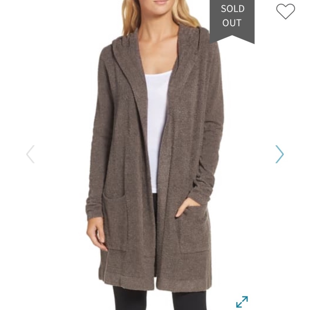 EUC Barefoot dreams cozy chic lite cardigan